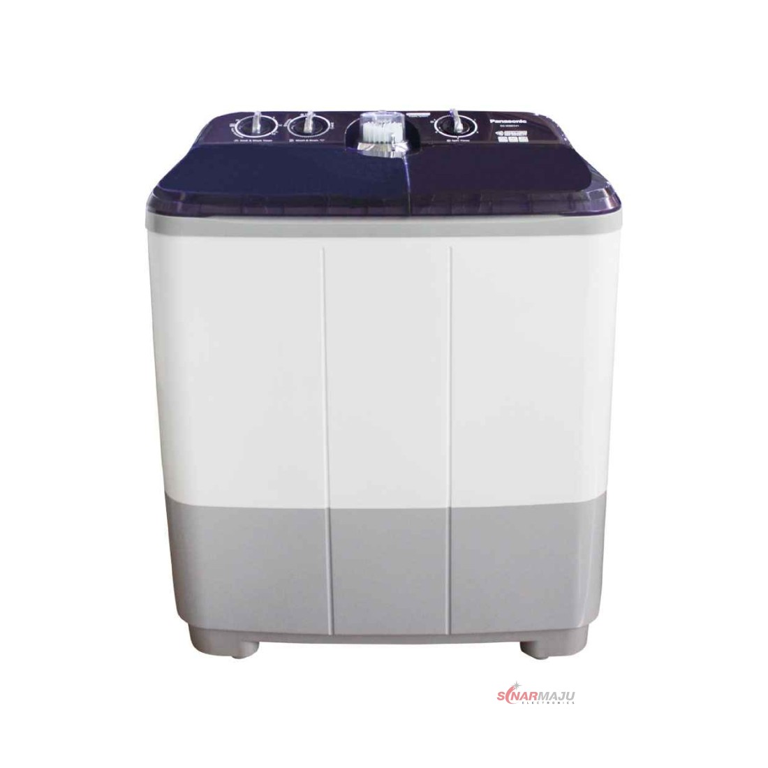  Panasonic  Mesin  Cuci  2  Tabung  9 5 Kg Twin Tub NA W98FCV1